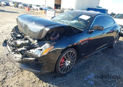 2017 Maserati Quattroporte S Gransport из США, поврежденный, VIN ZAM56RPS4H1256904